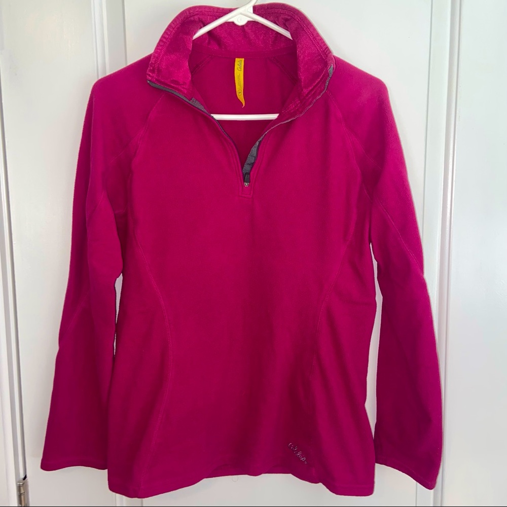 Cabela’s Quarter Zip Fleece Pullover - Size Medium